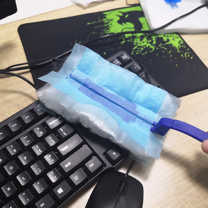 Cho <span class=keywords><strong>swiffer</strong></span> <span class=keywords><strong>Sweeper</strong></span> dùng một lần sợi bàn chải đầu linh hoạt 10pcs PP nạp cho xe Bụi Collector làm sạch và loại bỏ bụi - Product Image 4