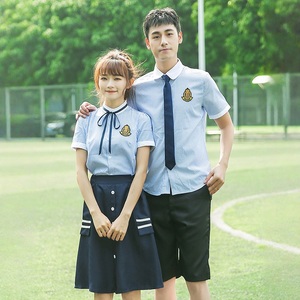 Nuevo Uniforme Escolar de Verano de Algodón, Estilo Colegial Británico, para Graduación, Actuación de <span class=keywords><strong>Coro</strong></span>, Disfraz - Product Image 2