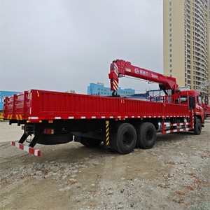 Camion-grue Dongfeng 10 roues puissant à commande hydraulique fabriqué en Chine pour la livraison de marchandises sur route - Product Image 6