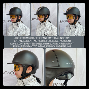Casco Equestre Professionale Traspirante UCACO, Cappello Antiurto per Equitazione, Protezione per la Testa per Uomini e Donne - Product Image 4