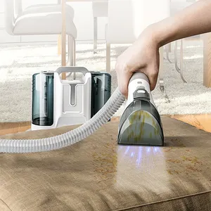 Suzhou K15 kablosuz/kablolu el hafif halı temizleyici temizleme makinesi nokta temizleyici ıslak ve kuru elektrikli süpürge kanepe ve yatak