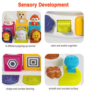 ของเล่นเสริมพัฒนาการเด็กแบบมอนเตสซอรี่ ของเล่นสัตว์ป๊อปอัพ ของเล่นเสริมทักษะการเรียนรู้สำหรับเด็ก - Product Image 5