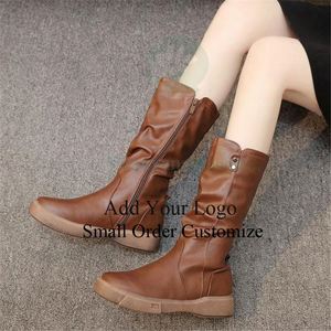 Chaussures Hippies en Cuir Imprimé Fait Main Exotique <span class=keywords><strong>Bottes</strong></span> en Cuir de Veau Camel - Product Image 2
