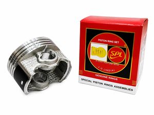 Kit de Pistón para Bajaj Discover 125cc (4V) BS6, Diámetro de 54.00mm, Anillo OEM con Recubrimiento de Molibdeno, 52.00mm, a un Precio Razonable - Product Image 2