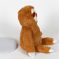 En stock, meilleur prix, peluche paresseux lestée super douce, jouets en peluche personnalisés, fabricant chinois, adulte