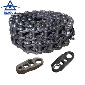 שרשרת זחל למחפר <span class=keywords><strong>PC200</strong></span> 45L 50L פין חוליה בושינג מחומר 35MnB צהוב/שחור - Product Image 2