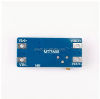Modul Daya DC-DC Adjustable Stock Baru MT3608 2A Booster Board 2/24V ke 5/9/12/28V Input Tegangan Lebar