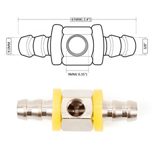 Sensor de presión de combustible con conexión en T de 3/8 pulgadas para actualización de piezas automotrices - Product Image 1