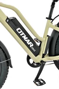 Vélo de montagne électrique Top Sale <span class=keywords><strong>Otmar</strong></span> OTM-K6 20 pouces avec moyeu arrière, batterie lithium 48V, 750W/1000W, freins à disque hydrauliques, en alliage d'aluminium - Product Image 3