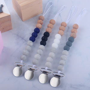 Clip per Ciuccio Fai-da-Te con Catena Anti-Smarrimento e Perline in Silicone per Bambini da 0 a 3 Anni - Product Image 3