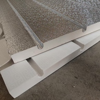 Panneaux de chauffage au sol de haute qualité, système de chauffage au sol à sec, XPS avec plaque en aluminium, panneaux d'isolation intérieurs, panneaux XPS