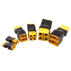 อะแดปเตอร์แบตเตอรี่ลิเธียม RC แบบขนานซีรีส์ XT30 1 ตัวเมียเป็น 2 ตัวผู้  แปลงหัวเสียบ XT30 XT60 XT90  2 XT30-F เป็น 1 XT30-M - Product Image 3