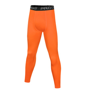 Leggings de compression avec logo personnalisé, vêtements de sport, couche de base, vêtements de fitness, <span class=keywords><strong>pantalon</strong></span> de sport pour le basketball, vêtements de sport pour hommes - Product Image 4
