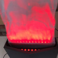 1.5M-2M pleine couleur rvb feu led soie flamme lumière/feu flamme lampes