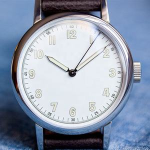 นาฬิกาข้อมือผู้ชายอัตโนมัติ Luxury <span class=keywords><strong>Seagull</strong></span> <span class=keywords><strong>1963</strong></span> สแตนเลสสตีล สายหนัง หน้าปัดแบบกำหนดเอง กันน้ำ 5ATM พร้อมฟังก์ชันวันที่อัตโนมัติ HAIOU - Product Image 3