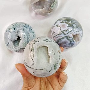 ลูกบอลคริสตัลเม็ดกลมแบบผลึกโมราสำหรับต้นไม้ขัดเงาให้ผลผลิตสูง - Product Image 3