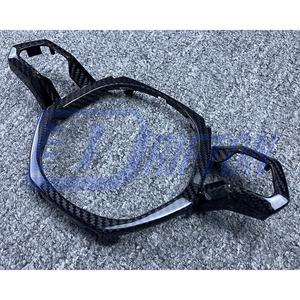 Replacement Carbon Fiber Steering <b>Wheel</b> Center <b>Trim</b> For Lamborghini Huracan LP580 LP610 EVO Performante Tecnica STO - Product Image 4