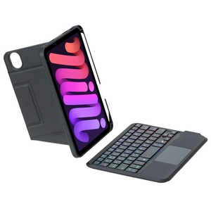 Nuova Custodia Tastiera Wireless Magic Full-Size per <span class=keywords><strong>iPad</strong></span> <span class=keywords><strong>Mini</strong></span> 7/A17 Pro <span class=keywords><strong>Mini</strong></span> 6 8.3" con Supporto Flottante a Sbalzo e Touchpad Retroilluminato RGB - Product Image 2