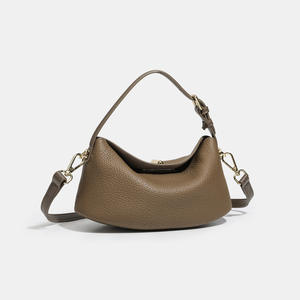 Bolso de Hombro Cruzado de Cuero Genuino de Vaca de Grano Completo 2025 – Diseño Sencillo y de Alta Gama - Product Image 5