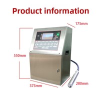 Imprimante jet d'encre à petits caractères, codeur de codes/étiquettes, dateur, cartouche d'encre originale, agent de dilution et de nettoyage pour encre et solvant – Vente directe usine