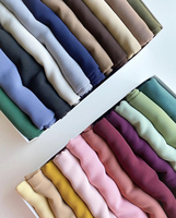 Yomo Coffret Cadeau Foulard Hijab en Mousseline Imprimé Musulman Arabe Fleur Femme Islam Châles et Étoles Foulard Femme Turban
