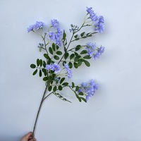 Fleurs artificielles de Myrte crêpe, fausses fleurs, plantes vertes pour la décoration de mariages, événements et arrangements floraux à domicile