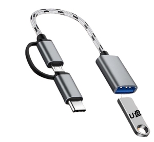 2 Trong 1 <span class=keywords><strong>USB</strong></span> 3.0 OTG Adapter Loại C <span class=keywords><strong>Micro</strong></span> <span class=keywords><strong>USB</strong></span> Để <span class=keywords><strong>USB</strong></span> 3.0 Adapter Cable OTG Chuyển Đổi Sử Dụng Cho Sạc Truyền Dữ Liệu - Product Image 6