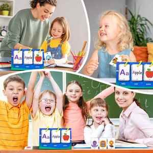 Juego de 78 Tarjetas de Memoria con Letras del Alfabeto Inglés, Juego de Aprendizaje de Palabras ABC, Rompecabezas del Alfabeto para Jardín de Infancia - Product Image 5