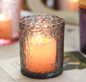 ขวดแก้วทรงกลมสำหรับเทียนหอม ขนาด 8 ออนซ์ 10 ออนซ์ คอลเลคชั่นฤดูใบไม้ร่วง พร้อมฝาปิด ทร<span class=keywords><strong>ง</strong></span>กระบอก สีสันสวย<span class=keywords><strong>ง</strong></span>าม สำหรับเทศกาลอีสเตอร์ - Product Image 4