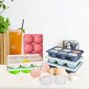 Động vật phong cách tùy chỉnh Silicone LCE khuôn tủ đông dễ dàng phát hành linh hoạt <span class=keywords><strong>Ice</strong></span> Cube Tray cho bán buôn bởi nhà máy chất lượng - Product Image 5