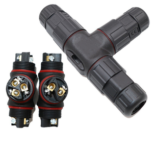 موصل M25T مقاوم للماء 20A V IP68 PA66 V2 Flame Connector 2-<span class=keywords><strong>3</strong></span> دبوس وصلة لولبية - Product Image 1