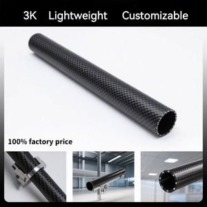 โรงงานคาร์บอน SY ราคาโรงงานโดยตรง รับผลิตตามสั่ง ท่อคาร์บอนไฟเบอร์น้ำหนักเบา แข็งแรงสูง ขนาด 1 มม. สำหรับเสาธง อุปกรณ์ตกแต่งรถยนต์ คันเบ็ดตกปลา - Product Image 3