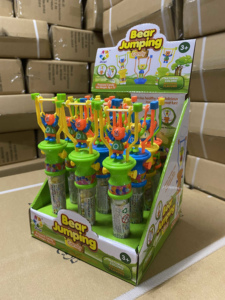 Shantou Juqi Jumping Bear Candy Sweets Juguetes Bear Costura Player Candy Toy - Product Image 4