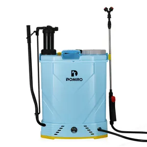 Taizhou Factory Battery Agriculture Boomer Knapsack 16 Liter 2-2in1 Manual And Rechargeable Sprayer