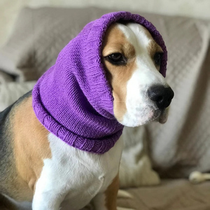 Y-Z Dệt Kim Snood Cho Tai Dài Chó Basset Hound <span class=keywords><strong>Beagle</strong></span> Spaniel Snood Hat Cho Vật Nuôi Chó - Product Image 6