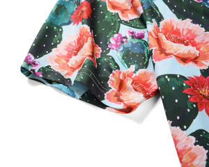 Polo personnalisé imprimé sur toute la surface AOP pour hommes, 100% coton respirant, impression par sublimation, t-shirts à col - Product Image 3
