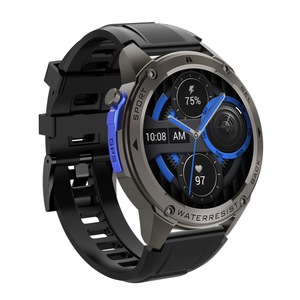 Jam tangan pintar 2025 GPS bawaan untuk pelacakan Aktivitas Luar Ruangan jam tangan pintar 10 hari daya tahan baterai Gps Amoled 1.43 inci 5ATM tahan air - Product Image 3