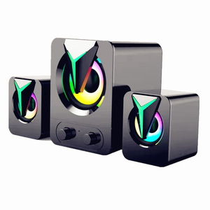 ลำโพงตั้งโต๊ะ RGB พร้อมซับวูฟเฟอร์ ระบบเสียงมัลติมีเดีย USB สำหรับคอมพิวเตอร์และเกมมิ่ง - Product Image 5