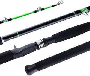 <span class=keywords><strong>Canne</strong></span> à pêche en fibre de verre <span class=keywords><strong>Canne</strong></span> à poisson-chat pour la pêche en mer <span class=keywords><strong>avec</strong></span> poignée EVA - Product Image 1