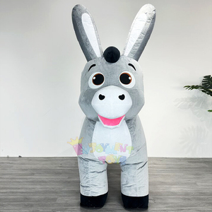 ชุดมาสคอตลาเป่าลมแบบมืออาชีพคุณภาพ<span class=keywords><strong>ส</strong></span>ูง: ตุ๊กตาผ้ากำมะหยี่นุ่ม เหมาะสำหรับการแต่งคอ<span class=keywords><strong>ส</strong></span>เพลย์ผู้ใหญ่ในงานเทศกาล - Product Image 2