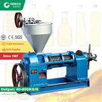 Vente chaude Machine d'extraction d'huile de cactus d'argousier, presse à huile végétale, machine d'extraction d'huile de carthame