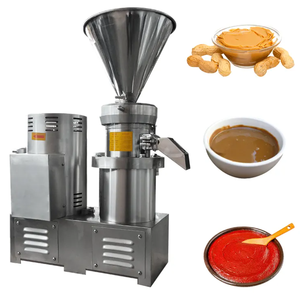 Máquina Automática Comercial de Acero Inoxidable para Hacer Mantequilla de Maní de Alta Calidad con Motor de 5.5/7.5Kw de Potencia y Capacidad de 250kg/h - Product Image 5