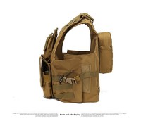 Gilet tactique amphibie de sécurité pour activités de plein air, équipement de protection, en stock, pour le jeu PUBG, modèle Cross-border Real Wild