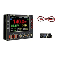 C09 Ampèremètre Numérique Bicanal à Forme d'Onde I2C 0-40V pour la Réparation Électronique de Téléphones Mobiles, Mesure le Courant/la Tension/la Vitesse