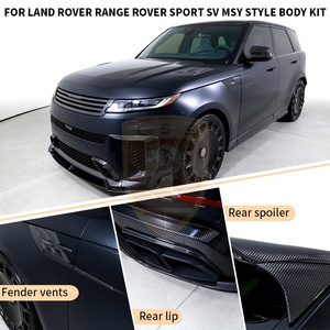 Kit carrosserie en fibre de carbone sèche style MSY pour <span class=keywords><strong>Land</strong></span> <span class=keywords><strong>Rover</strong></span> Range <span class=keywords><strong>Rover</strong></span> <span class=keywords><strong>Sport</strong></span> SV L461 : Lame avant, diffuseur arrière, spoiler, kit aérodynamique - Product Image 3