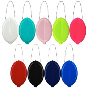 CCH Customized logo PVC soft rubber coin <b>small</b> <b>purse</b> portable change storage bag - Product Image 6