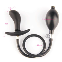 Bouchon buccal gonflable en silicone liquide, bâillon oral, boule ouverte pour la bouche, bâton, passion, flirt, contraintes, jouets sexuels pour adultes