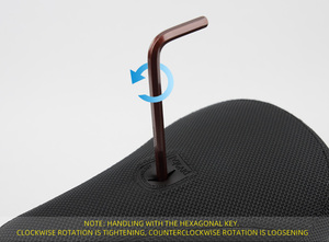 POLSO BS01-A Alternativas Cómodas para Fabricantes de Sillines de Bicicleta Pivotantes para <span class=keywords><strong>BMX</strong></span> - Product Image 6