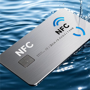 Protector de tarjeta de bloqueo NFC RFID de PVC impreso personalizado a 13,56 MHz Gestión de tarjetas de visita antirrobo confiable para hoteles - Product Image 5