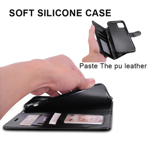 <span class=keywords><strong>Custodia</strong></span> per telefono a portafoglio magnetica multifunzione <span class=keywords><strong>in</strong></span> <span class=keywords><strong>pelle</strong></span> per <span class=keywords><strong>iPhone</strong></span> <span class=keywords><strong>11</strong></span> 12 13 Pro con slot per schede - Product Image 6